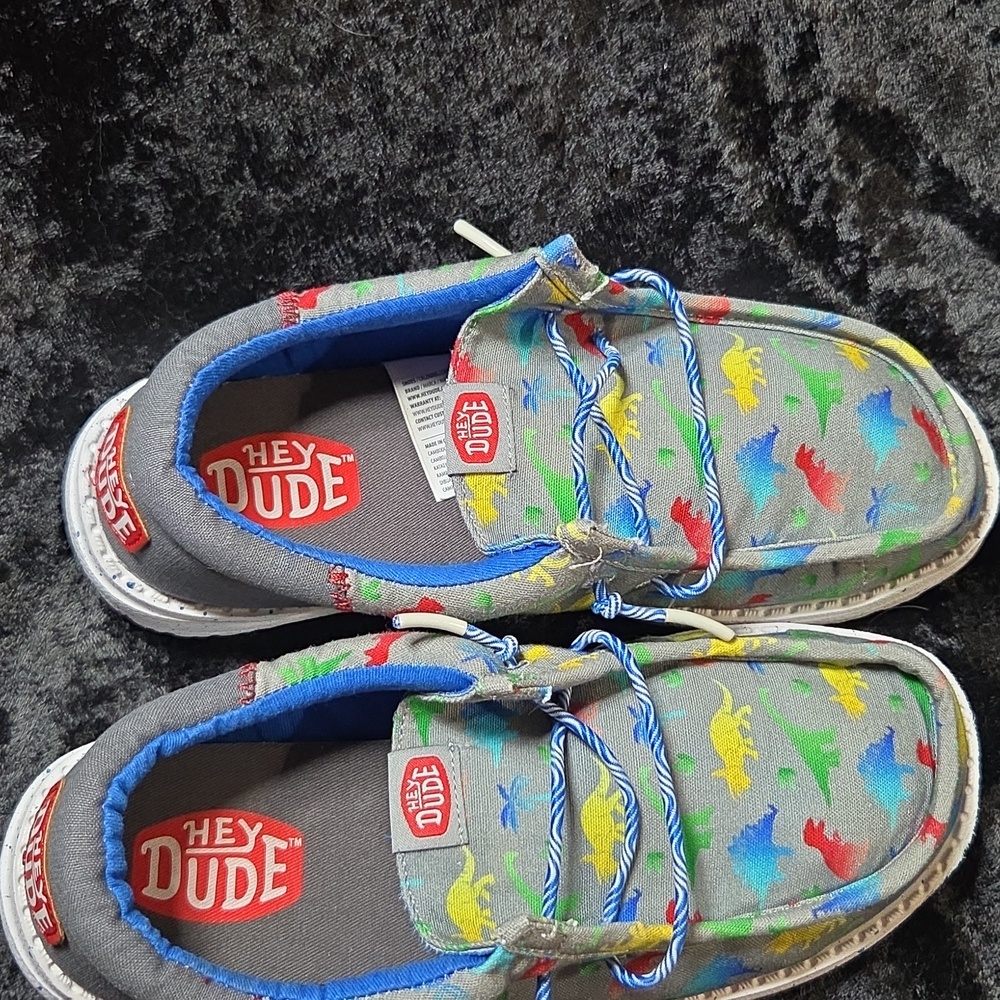 Hey Dude Boy's Wally Funk Dinomite Shoes - Picture 3 of 7